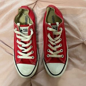 Red converse
